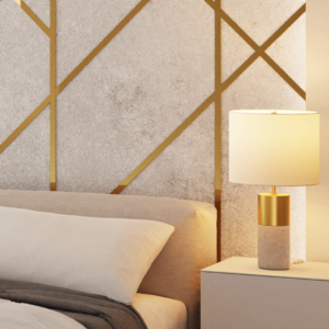 Profilé plat doré poli décoratif aperçu